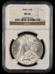 1902 S $1 NGC MS62