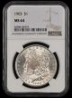 1903 $1 NGC MS64