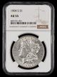 1904 S $1 NGC AU55