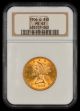 1906 O $10 Gold NGC MS63