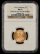 1912 Canada $5 Gold NGC MS62 2005-06 GSA Gold Hoard