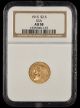1915 $2.5 Gold NGC AU58 GSA