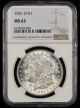 1921 D $1 NGC MS63