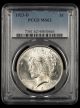 1923 D $1 PCGS MS62