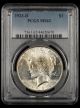 1923 D $1 PCGS MS62