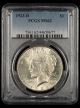 1923 D $1 PCGS MS62