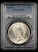 1923 D $1 PCGS MS62