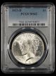 1923 D $1 PCGS MS62