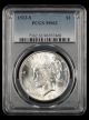1923 S $1 PCGS MS62