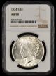 1924 S $1 NGC AU58