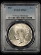 1927 $1 PCGS MS62