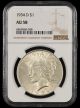 1934 D $1 NGC AU58