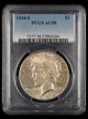 1934 S $1 PCGS AU58