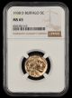 1938 D Buffalo Nickel NGC MS65