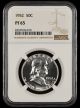 1952 50C NGC PF 65