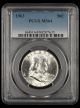 1963 Franklin Half Dollar PCGS MS64