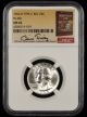 1964 D Washington Quarter NGC MS63 Type C Reverse FS-901 Bill Fivaz Signature Label