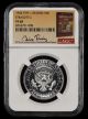 1964 Kennedy Half Dollar Type 1 Reverse Straight G NGC PF68 Bill Fivaz Signature Label
