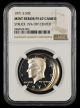 1971 S 50c Mint Error PF67 Cameo Struck 15% off center