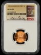 1995 Doubled Die Obverse Lincoln Cent NGC MS68RD Bill Fivaz Signature Label