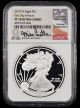 2019 W Eagle S$1First Day of Issue Mike Castle Signature Label NGC PF 70 UCAM