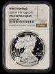 2020 W American Silver Eagle $1 NGC PF69 UCAM V75 WWII Privy