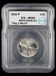 2022 P Washington Quarter Maya Angelou Twig in Mouth Error ICG MS 64	