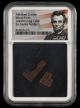 Abraham Lincoln Wood from Lincoln's Log Cabin ex Hanks Family