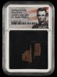 Abraham Lincoln Wood from Lincoln's Log Cabin ex Hanks Family