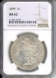 1899 $1 NGC MS62