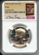 1964 Kennedy Half Dollar NGC PF64 Accented Hair Bill Fivaz Signature Label