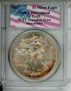 2001 $1 AMERICAN SILVER EAGLE PCGS GEM UNCIRCULATED 9-11-01 WTC GROUND ZERO RECOVERY
