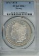 1878 7/8TF $1 PCGS MS61 Strong