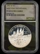 2002 W West Point Bicentennial Commemorative $1 NGC PF69UCAM Camo Core