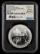 2024 Mesa Grande American Plains Bison $1 1 Ounce Silver NGC MS70 FDOI Beth Zaiken Signature Label